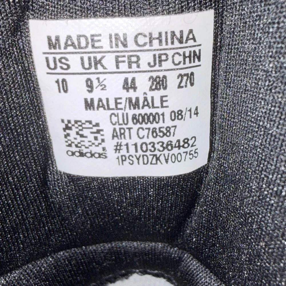 adidas Black and Gray Men's Athletic Shoes - Picture 6 of 6